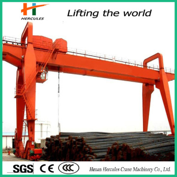 High Quality Low Cost Double Beam Gantry Crane for Outdoor Steel Warehouse Use